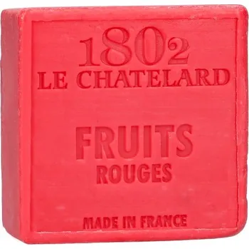 Mýdlo Le Chatelard 1802 Francouzské mýdlo - Červené ovoce 100g bez palmového oleje