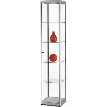 Prodejní regál MH Technic s.r.o. Skleněná vitrína 400x2000x400 mm, s LED osvětlením