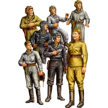 Plastikový model Hobby Boss 1/35 Russian Tank Crew