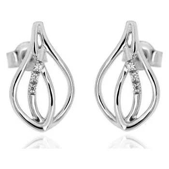 Náušnice Zlatnictví U Kostela Zlaté dámské náušnice lístečky 674 382235583