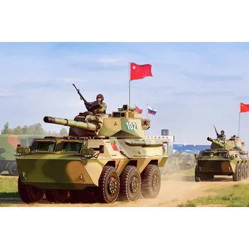 Plastikový model Hobby Boss 1/35 PLA PTL02 Wheeled Tank Destroyer