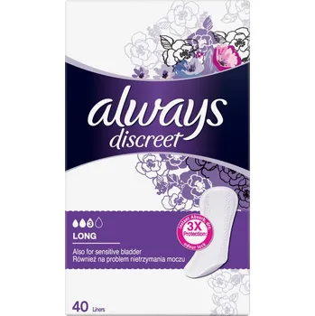Menstruační vložka Always Discreet Long 40 ks