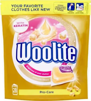 Tableta na praní Woolite Pro-Care gelové kapsle 28 ks