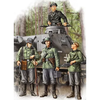 Plastikový model Hobby Boss 1/35 German Infantry Set Vol.1 (Early)