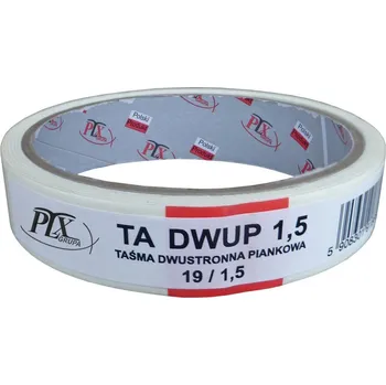 Lepicí páska Dvoustranná lepící páska pěnová 19mm x 5m