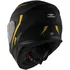 Helma na motorku Vemar Zephir Mark černá matná/šedá/žlutá fluo
