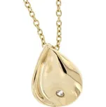Zlatnictví U Kostela Dámský přívěs zlatá kapka 717 379823101