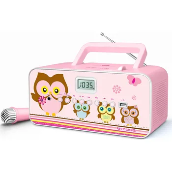 Radiopřijímač MUSE M-29KP růžový