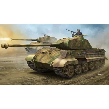 Plastikový model Hobby Boss 1/35 SdKfz.182 King Tiger P. wZimm.