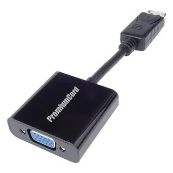 Redukce PremiumCord adaptér DisplayPort - VGA Male/Female, délka: 15cm