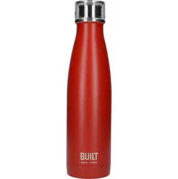 Termohrnek Creative Tops - Láhev na vodu Built červená - 480ml Barva: jako na obrázku, Velikost: 6,5x6,5x26,4