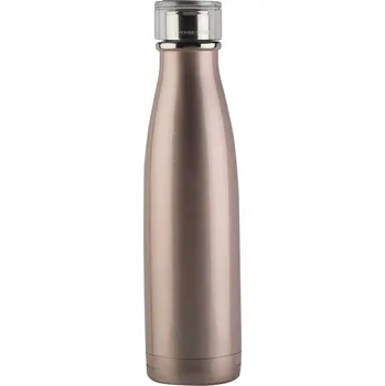Termohrnek Creative Tops - Láhev na vodu Built růžová zlatá - 480ml Barva: jako na obrázku, Velikost: 6,5x6,5x26,4