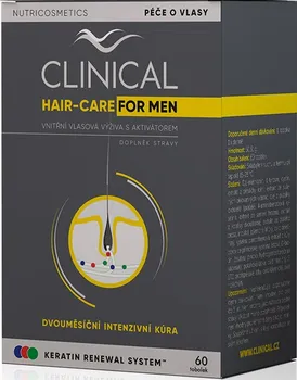 Clinical Nutricosmetics Hair-Care for Men 60 cps.