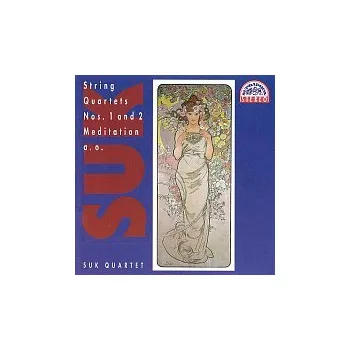 Česká hudba Sukovo kvarteto – Suk: Smyčcové kvartety op. 11 a 31, Tempo di minuetto, Meditace CD - DOPRAVA ZDARMA od 2 000 Kč
