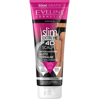 Celulitida a strie Eveline Cosmetics Slim Extreme 4D Scalpel termální bahno 250 ml
