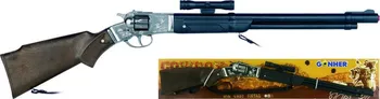 Dětská zbraň Gonher Kovbojská puška s dalekohledem 68 cm kovová