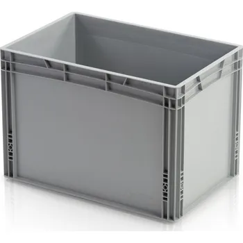 Zahradní úložný box Plastová EURO přepravka 88 l, 42 x 60 x 40 cm, plný úchyt