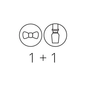 Jídelní set Dřevěný set 1+1 Bowtie & Suspenders - S5