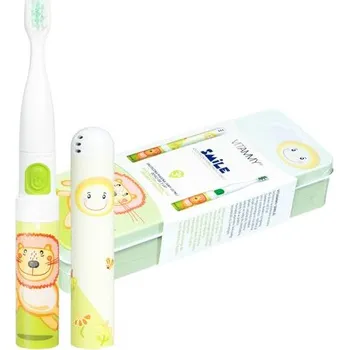 VITAMMY SMILE Dětský zubní kartáček od 3 let - lev zelený