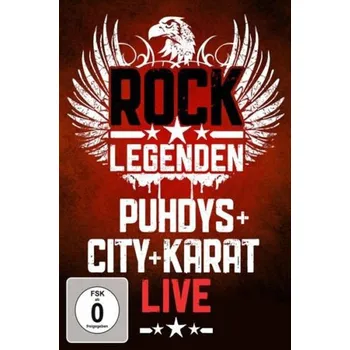 Zahraniční hudba Puhdys + City + Karat - Rock Legenden Live (DVD, 4750502)