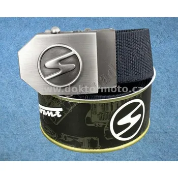 Opasek Opasek TRABANT, textil černý - délka 150cm