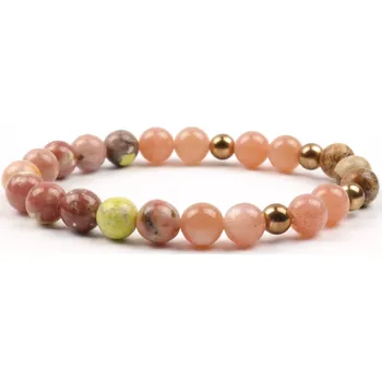 Náramek Moni - dámský náramek sluneční kámen jaspis