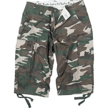 Pánské kalhoty Surplus Kalhoty Trooper Legend 3/4 woodland oprané 6XL