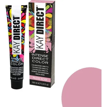 Barva na vlasy KAYPRO DIRECT CRAZY color / Pastel Rose 100ml - intenzivní barva na vlasy bez použití oxidantu