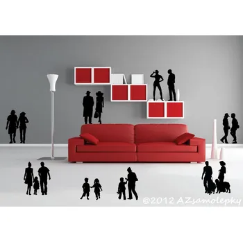 Samolepící dekorace Samolepky na zeď - Lidé - M