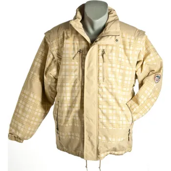 Pánská zimní bunda a vesta KILLTEC Mandras beige EUR S