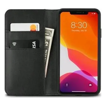 Pouzdro na mobilní telefon Moshi Overture Wallet ochranné pouzdro pro Apple iPhone 11 Pro Max - Jet Black