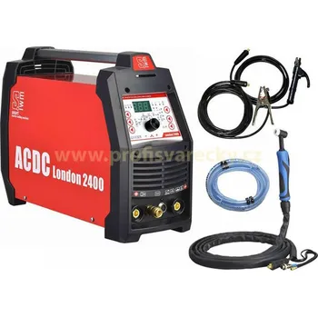Svářečka VECTOR WELDING VECTOR London 2400 ACDC + hořák TIG + sv. kabely