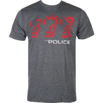 Pánské tričko Tričko metal pánské Police - GHOST IN THE MACHINE - LIQUID BLUE - 61812 - S