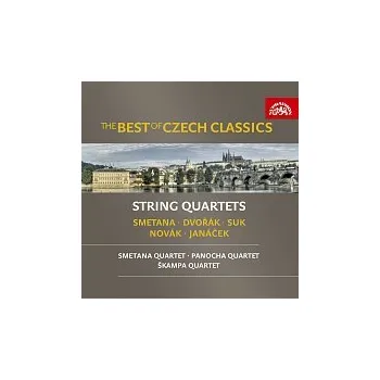Česká hudba Různí interpreti – The Best of Czech Classics - Smetana, Dvořák, Janáček: Smyčcové kvartety CD - DOPRAVA ZDARMA od 2 000 Kč