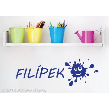 Samolepící dekorace Samolepky na zeď - Jméno - Kaňka II. - M