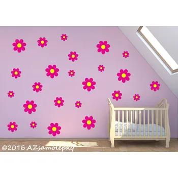 Samolepící dekorace Dětské samolepky na zeď - Maxikytičky - kolekce M