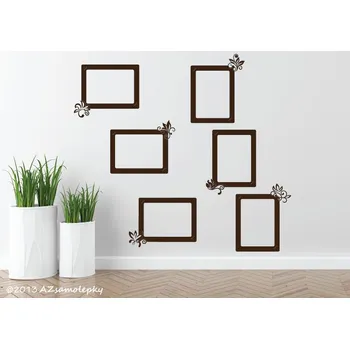 Samolepící dekorace Samolepky na zeď - Kolekce FOTO Ornament mix - kolekce XL