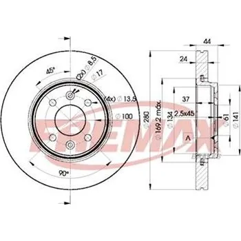 Brzdový kotouč přední brzdový kotouč renault,7700426389,FREMAX BD-7829