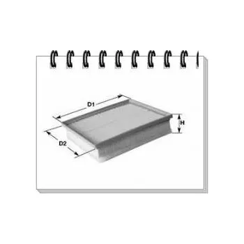 Vzduchový filtr vzduchový filtr citroen,peugeot,1444.WN,FPARTS