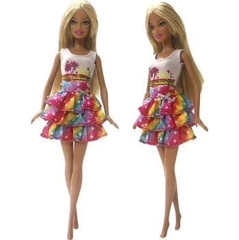 Doplněk pro panenku Oblečení na panenku Barbie Varianty: Letní šaty