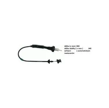 Spojka SPOJKOVÉ LANO peugeot 206.2150.ay,SACHS