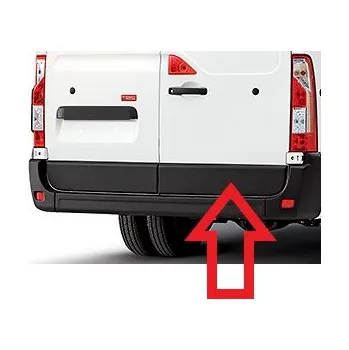 Lišta karosérie ZADNÍ PLASTOVÁ LIŠTA, renault master,opel movano b,nissan ,pravé