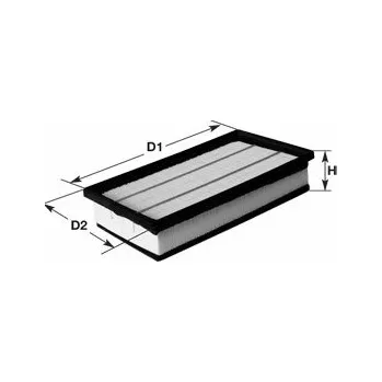 Vzduchový filtr vzduchový filtr renault mascott,2.8 dci,CLEAN