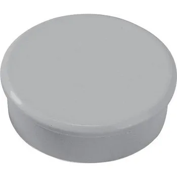 Dahle magnet plánovací, Ø 38 mm, šedý - 10 ks