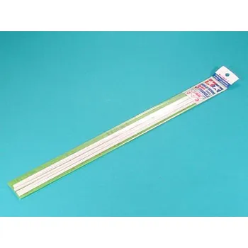 Plastikový model Tamiya Plastic Beams – plastová tyčka trojúhelník, délka strany 3 mm (8 ks)