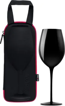 Sklenice Divinto slavnostní obří sklenice na víno 870 ml černá