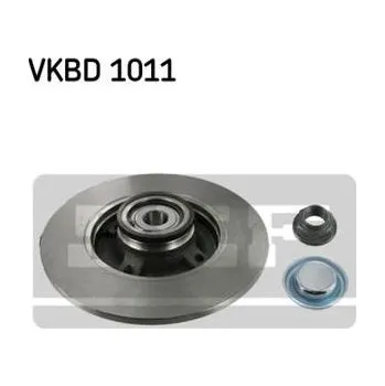 Brzdový kotouč zadní brzdový kotouč peugeot 307,citroen c4,4249.34*,SKF VKBD 1011