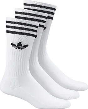pánské ponožky Adidas Crew Socks 3-pack S21489 White/Black
