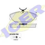 PŘEDNÍ BRZDOVÉ DESTIČKY renault,7701206379 ,ICER 181438