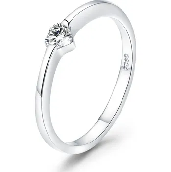 Prsten Olivie Stříbrný prsten SRDÍČKO 3394 Velikost prstenů: 9 (EU: 59-61) Ag 925; ≤1,1 g.